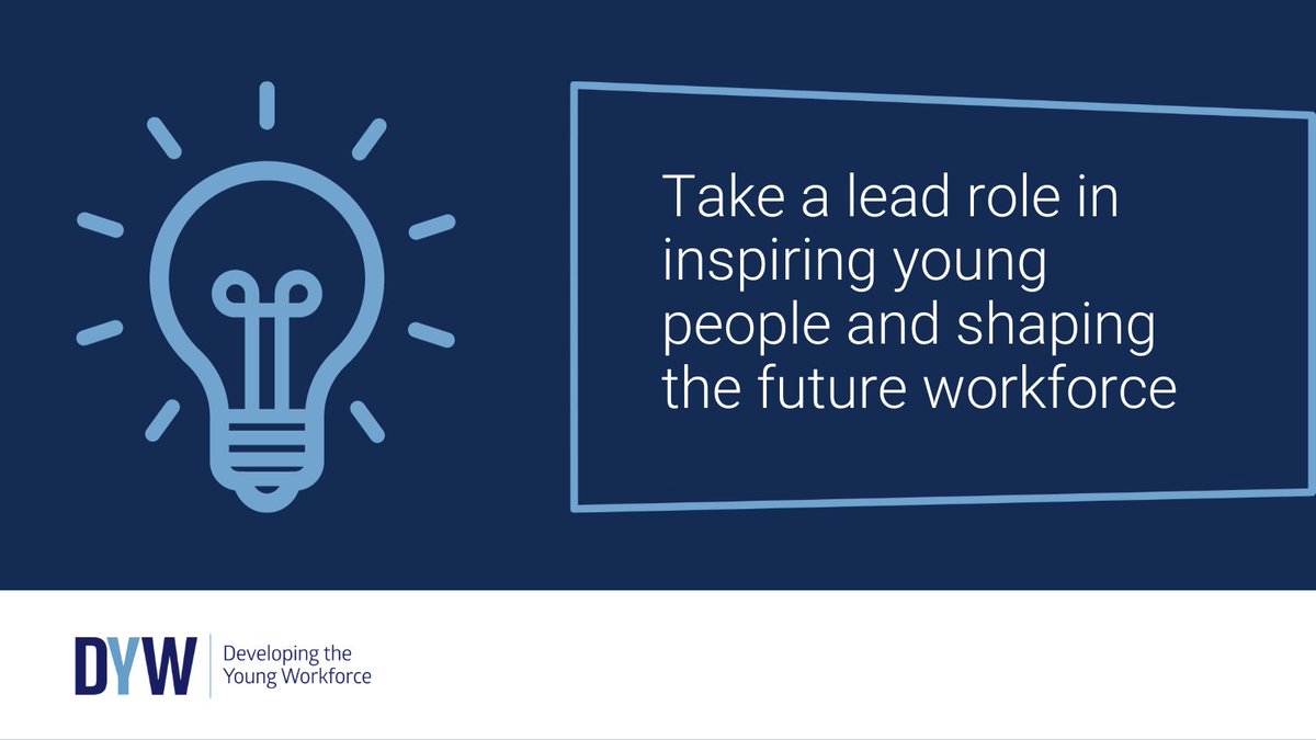 Shape the future workforce by connecting with young people in education through DYW activity. Raise awareness of your industry or organisation and inspire young people to develop the skills needed for work.

Find out more: dyw.scot

#DYWScot #ConnectingEmployers