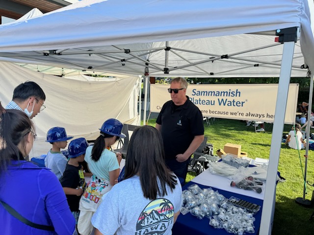 #EarthDay2025  is coming up on Tuesday, April 22. Want to get an early start? Come see the SP Water Team and many other educational and entertaining booths at the City of Sammamish Earth Day celebration on Saturday, April 29, at Beaver Lake Lodge from 11 am to 2 pm!