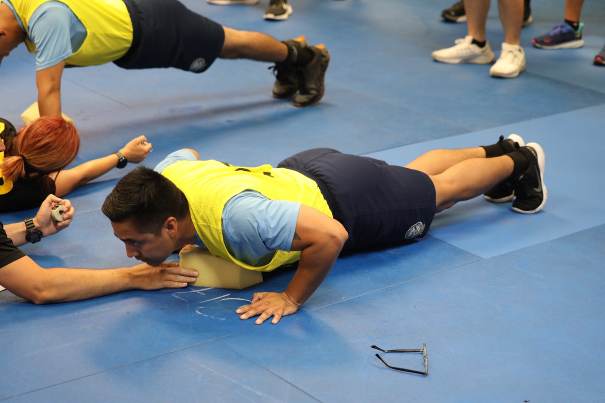 OFOEAC's tweet image. At CBP Field Operations Academy, fitness isn’t just a goal — it’s a mission. 💪 🏃🏋 This #NationalExerciseDay, we’re highlighting the strength, endurance, and resilience it takes to train like a CBP Officer. #FitnessInUniform #TrainToProtect #ofoproud🇺🇸 @OFOAcademyDir