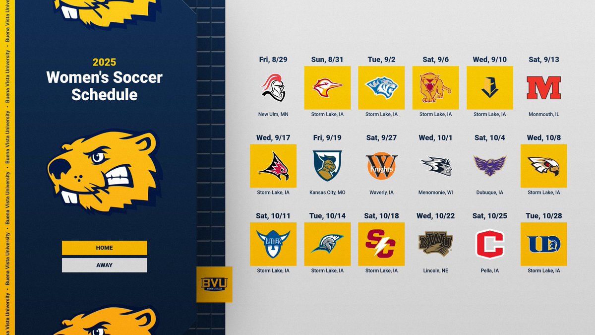 Can it be August already? We're counting down the days until we kick off the 2025 Fall Season!

#BeaversBuild #2025SeasonLoading