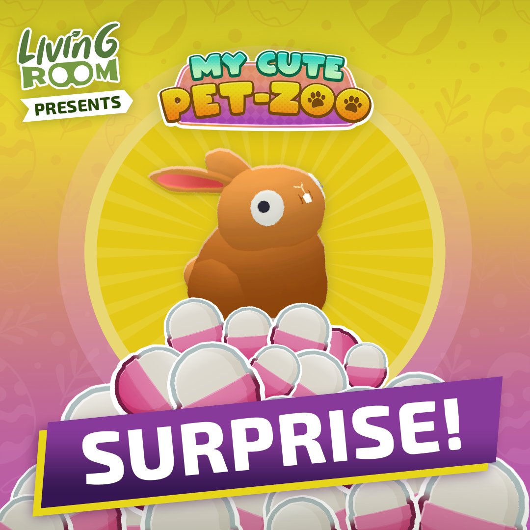 SPRINGTIME SALE SURPRISE 🐰 💓 
To celebrate the launch of My Cute Pet Zoo on Roblox, we'll be offering 90% OFF of Living Room on the Meta Store for the first 1000 people! 🤩🦓

👉Code: SURPRISE-822D69
🖥️vr.meta.me/s/264gIaFzKDus…

Don't miss out on this bargain and tell a friend!