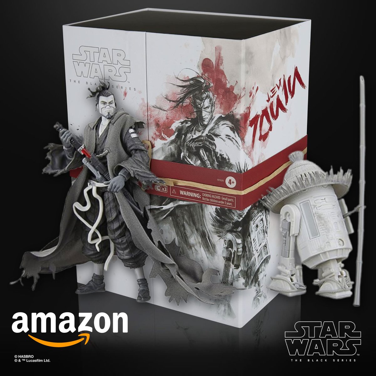 HeroesToys's tweet photo. Star Wars Black Series The Ronin & R5-D56, Visions Premium Collectible 6 Inch Action Figure 2-Pack. NOW AVAILABLE!
Amazon🇺🇸US ($69.99 https://t.co/pL3ITDExtV
Amazon🇨🇦Canada (Coming soon?) https://t.co/icCYLbecx5
#StarWarsBlackSeries #StarWarsCelebraationjapan #Affiliate https://t.co/gu7FNzCT7V