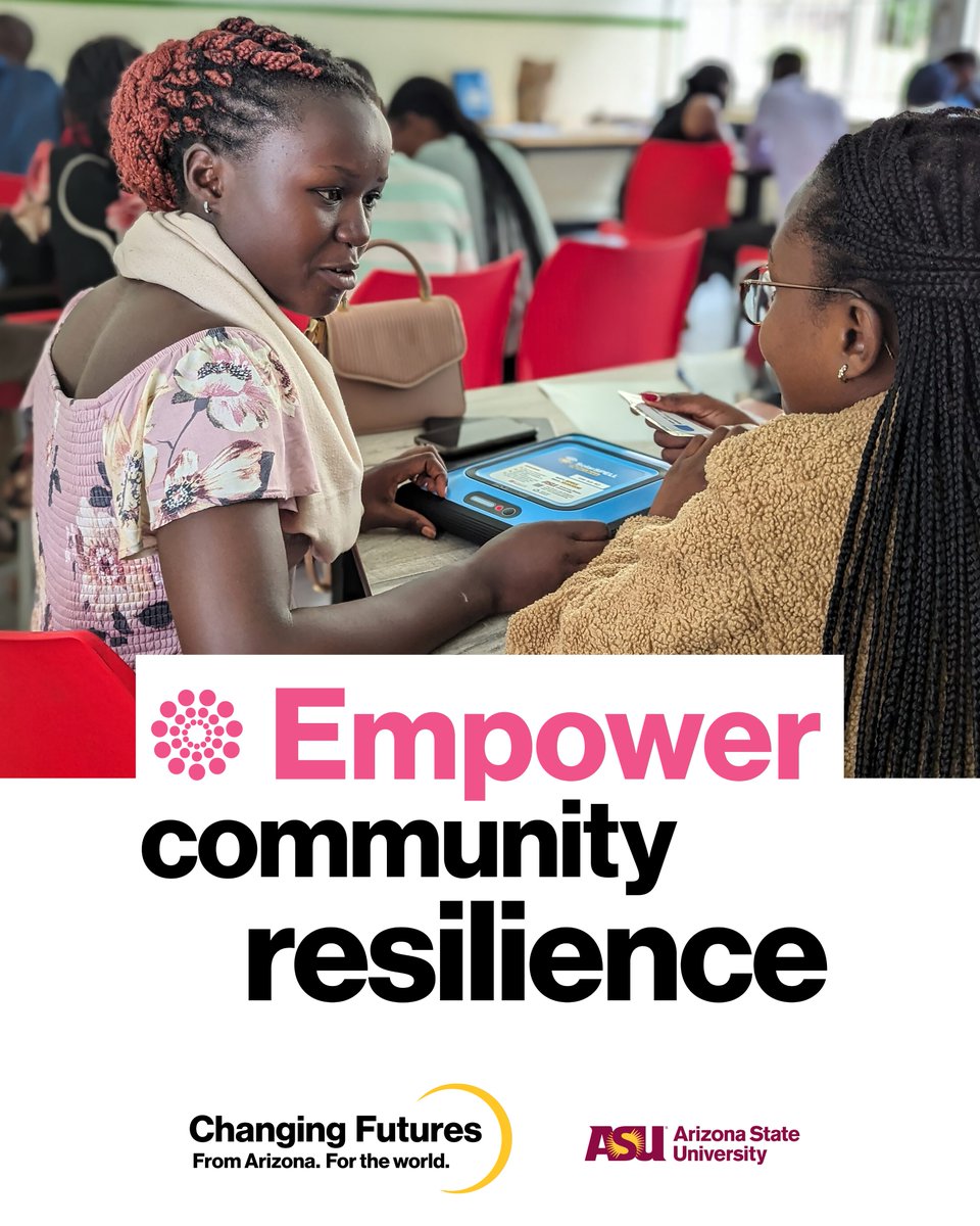 Communities thrive when we listen, learn and lead together. Through #ASUChangingFutures, we’re supporting local resilience in Arizona and beyond. I’m grateful to those joining us in this important effort! Join us at asufoundation.org/home