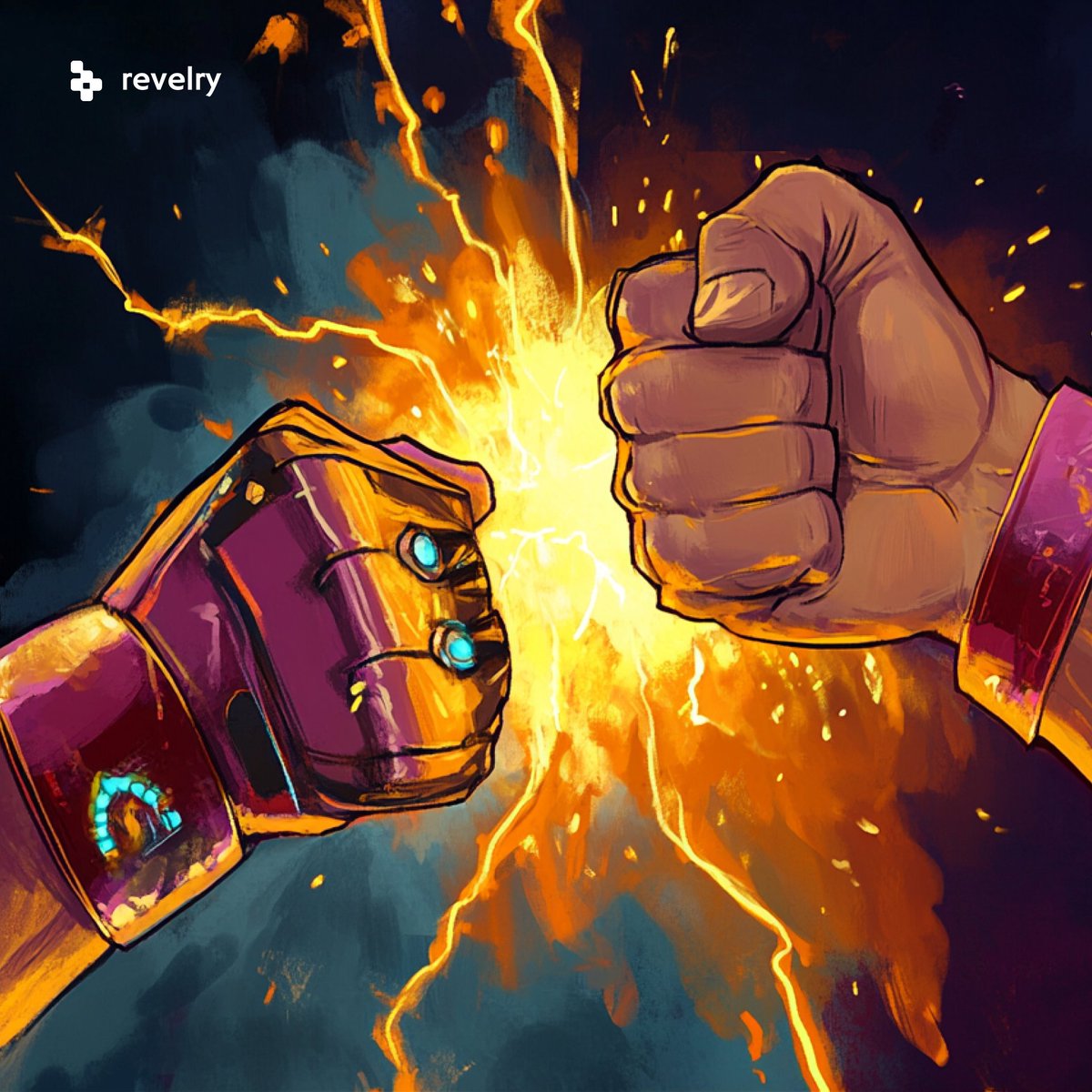 revelrybot's tweet photo. ⚡️Let the battles begin — one game at a time. 🎮💥  

#RevelryBot https://t.co/HU1N1Fogc6