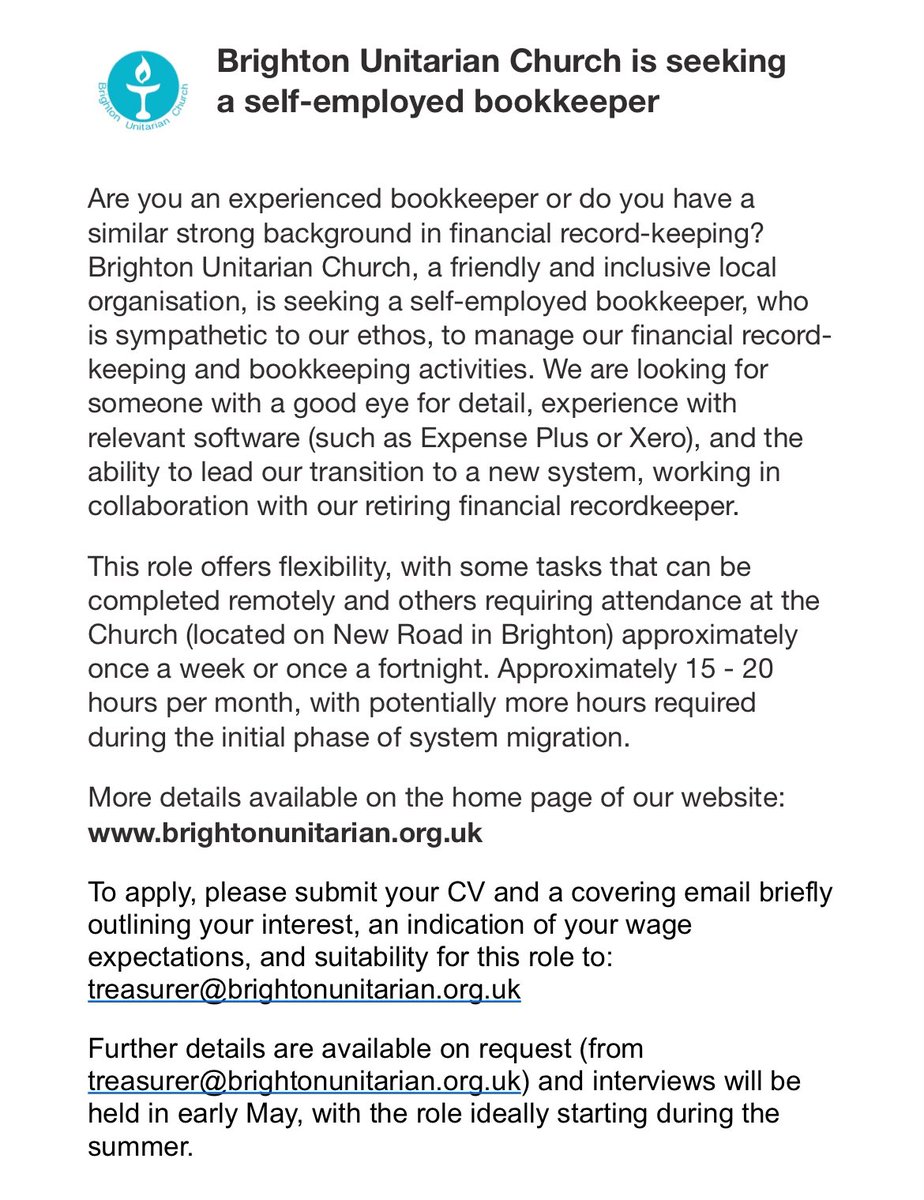 Brighton Unitarians tweet media