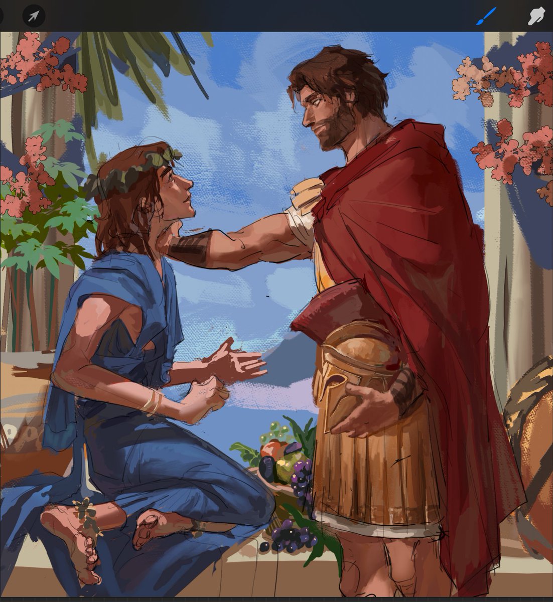I need a fic of this odyssey AU😫immediately!

Wip. #jayvik