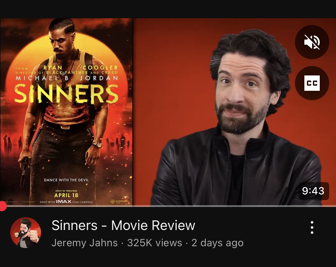 AlexWHRussell's tweet photo. I don’t even watch his videos, you know he’s liked a film cause he’s always got a cheeky grin on https://t.co/vrsGhx7iWe
