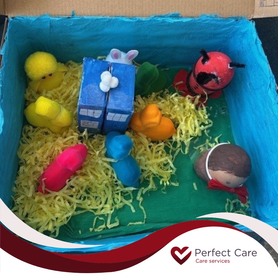 PerfectCareNE's tweet photo. Easter Egg Competition Winner 🐣 

We wanted to share some of the fabulous entries we received as part of our Easter egg design competition! The winner of our competition was Fiona and Bethany with the Carer Eggs design.

#Easter #EasterEgg #Competition #Durham #Care https://t.co/6QnEvwy6sx