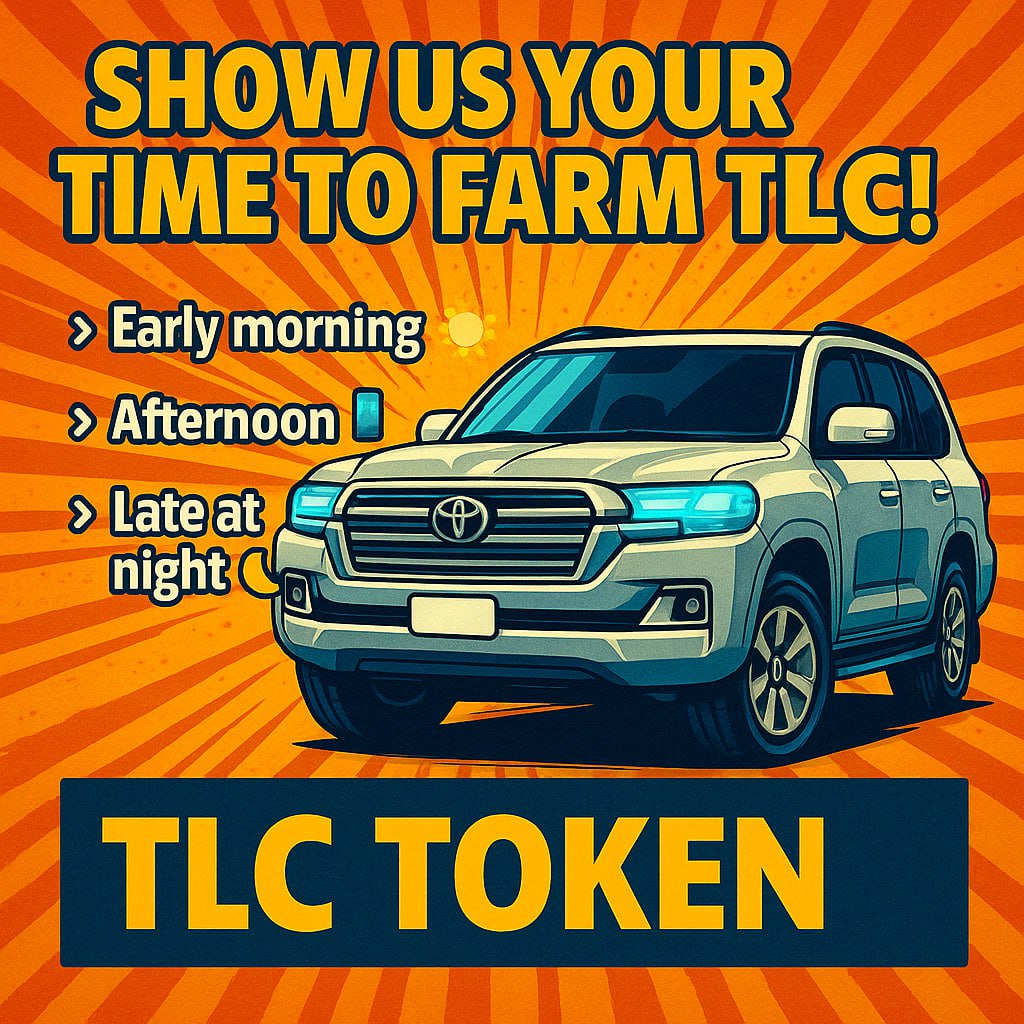 TLC_Token's tweet photo. Crypto isn’t a sprint. It’s a rally.
Every tap. Every task. Every claim.
You’re building momentum — and $TLC is your engine. 🛻💨

Don’t burn out chasing pumps.
Stay consistent. Stack daily.
Play smart. Farm steady. 💎

👉 Catch your rhythm: https://t.co/ypaQ0bZhfh

#TLCtoken #CryptoRally #MomentumMatters #FarmSteady #TLCfam 🔄📈🔥
