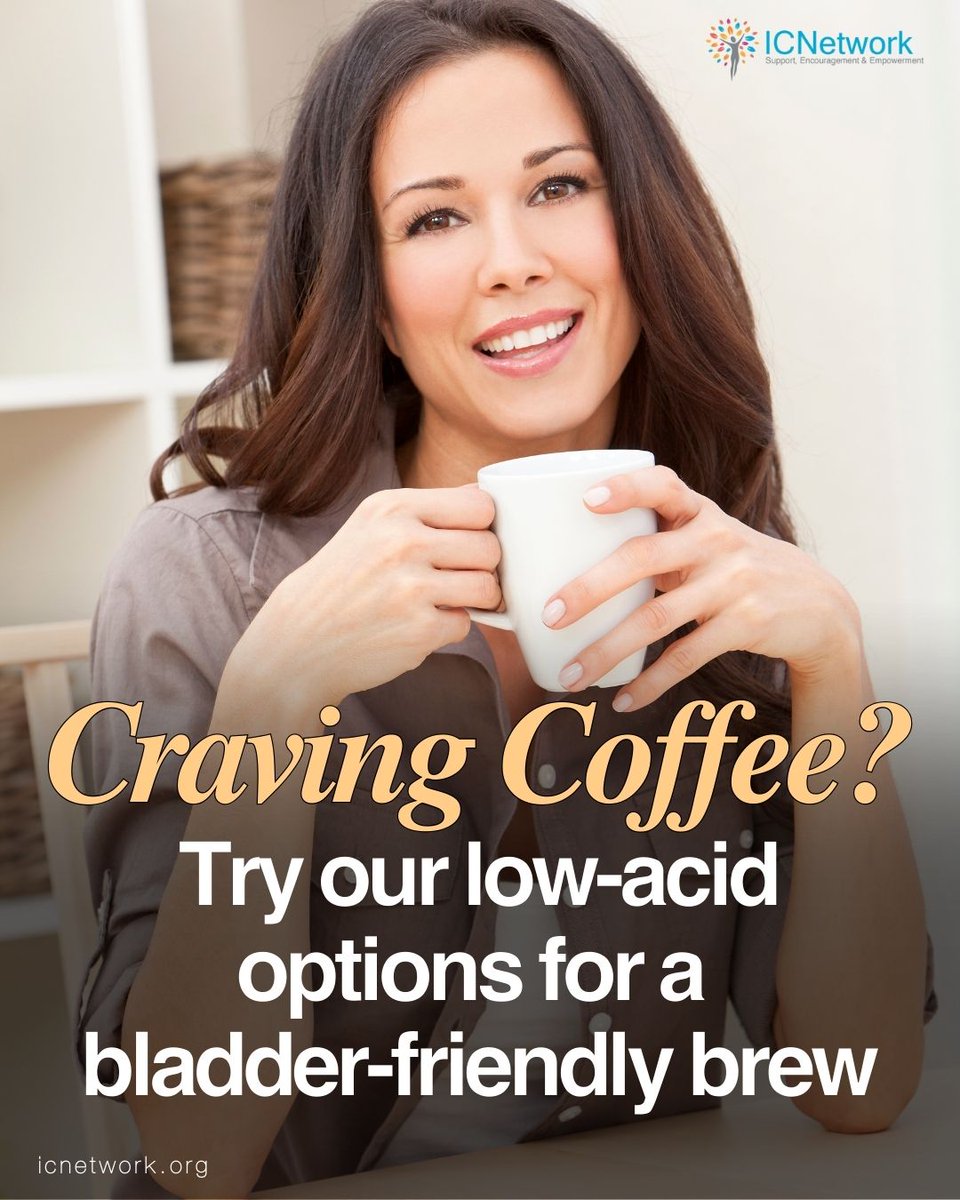 icnjill's tweet image. ☕️ Craving coffee but worried about your bladder?
Try our low-acid options for a more IC-friendly brew:
👉 icnsales.com/coffee-low-aci…

#ICDiet #LowAcidCoffee #BladderFriendly #ICCoffee #InterstitialCystitis