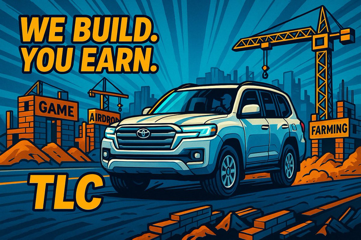 TLC_Token's tweet photo. We build. You earn.
Every tap you make?
It’s powered by what we’re building behind the scenes.
No VC shortcuts. No fake volume. Just real progress. 💪

$TLC is more than a token —
It’s a machine. And you’re in the driver’s seat. 🛻💨

👉 https://t.co/S85ElbeVmL

#TLCtoken #TLCfam #BuildToEarn #Web3WithPower #LandCruiserOfCrypto 🧱🚙🔥