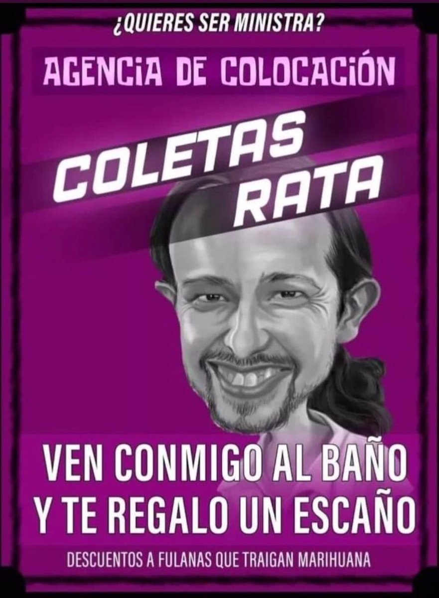<a href="/vitoquiles/">Vito Quiles 🇪🇸</a> <a href="/PabloIglesias/">Pablo Iglesias 🔻{R}</a> <a href="/PabloIglesias/">Pablo Iglesias 🔻{R}</a> recaudando que es gerundio 🥳🥳🥳