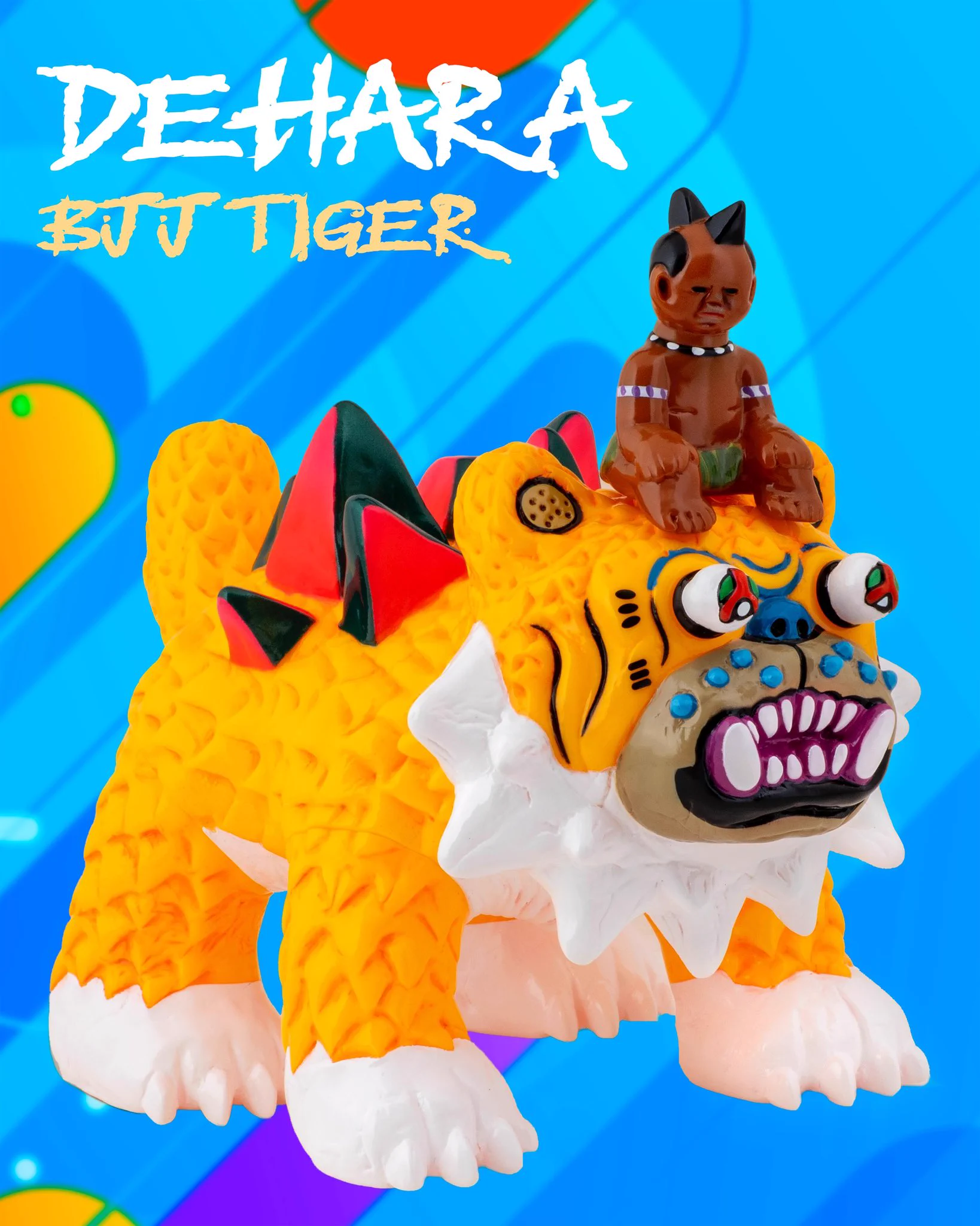 BAD TIGER ソフビ KAIJU ONE X DEHARA BJJ デハラ Kaiju One / 壹工房on X: 
