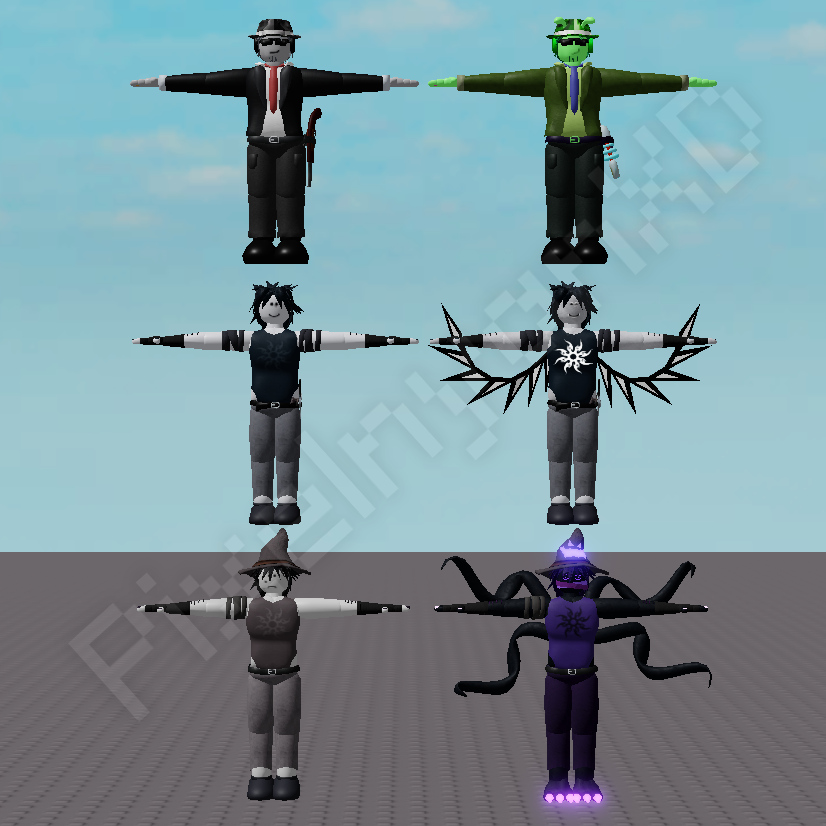 forsaken #robloxforsaken #Chance #TwoTime #Azure NON-BINARY GANG