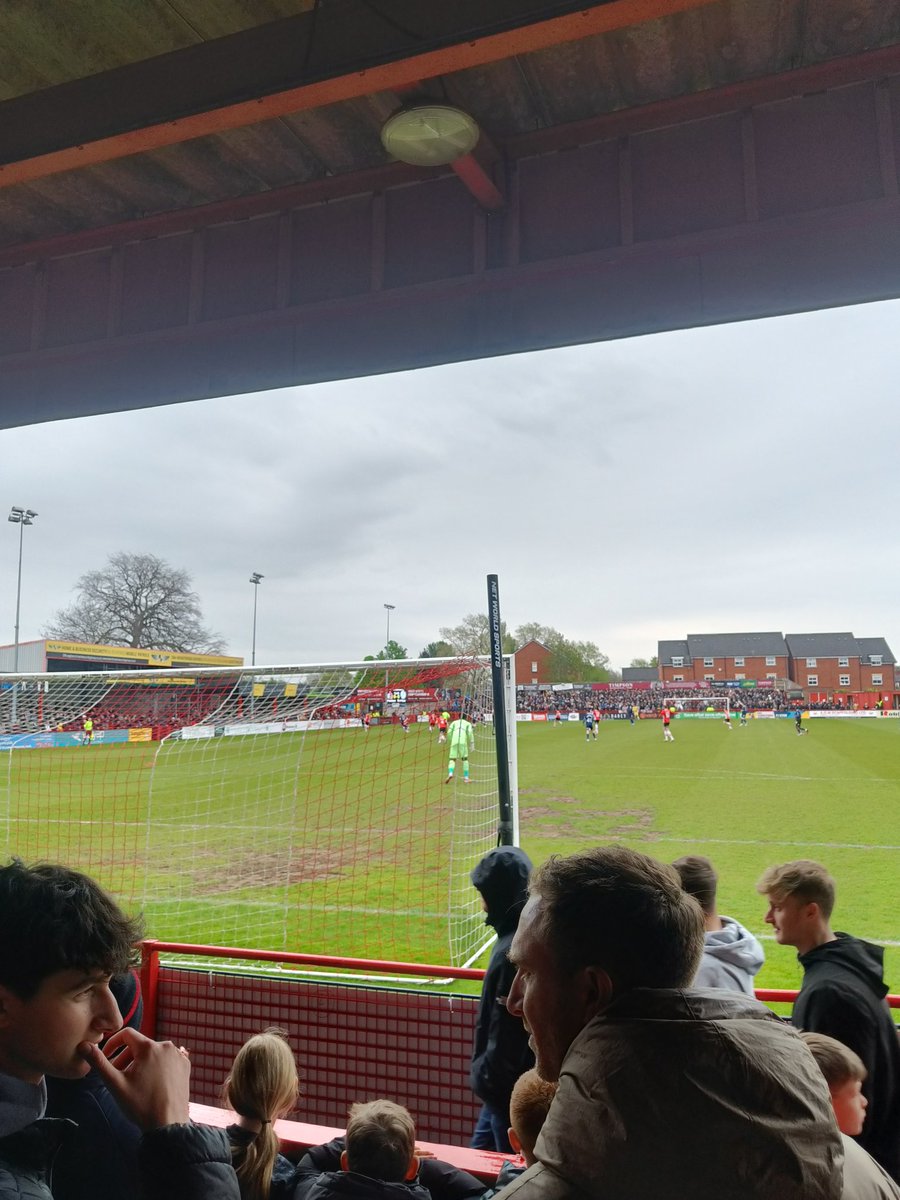 Great day out at Alty <a href="/altrinchamfc/">Altrincham FC</a> despite the result - unbelievable performance from the #9