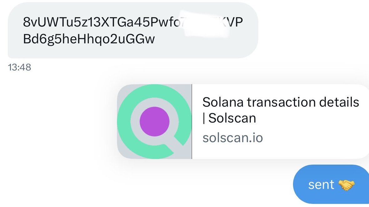 Giving money everyday!

To be next:
- RT + Like
- Drop SOL wallet