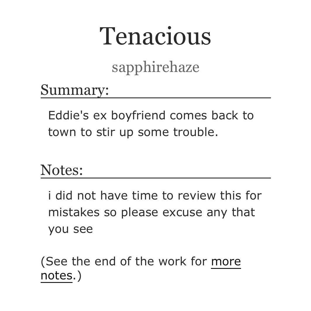 blackholemunson's tweet photo. Day 6 of @SubEddieWeek : Possessive! 

With some other good things thrown in there https://t.co/s8L9EKxic2