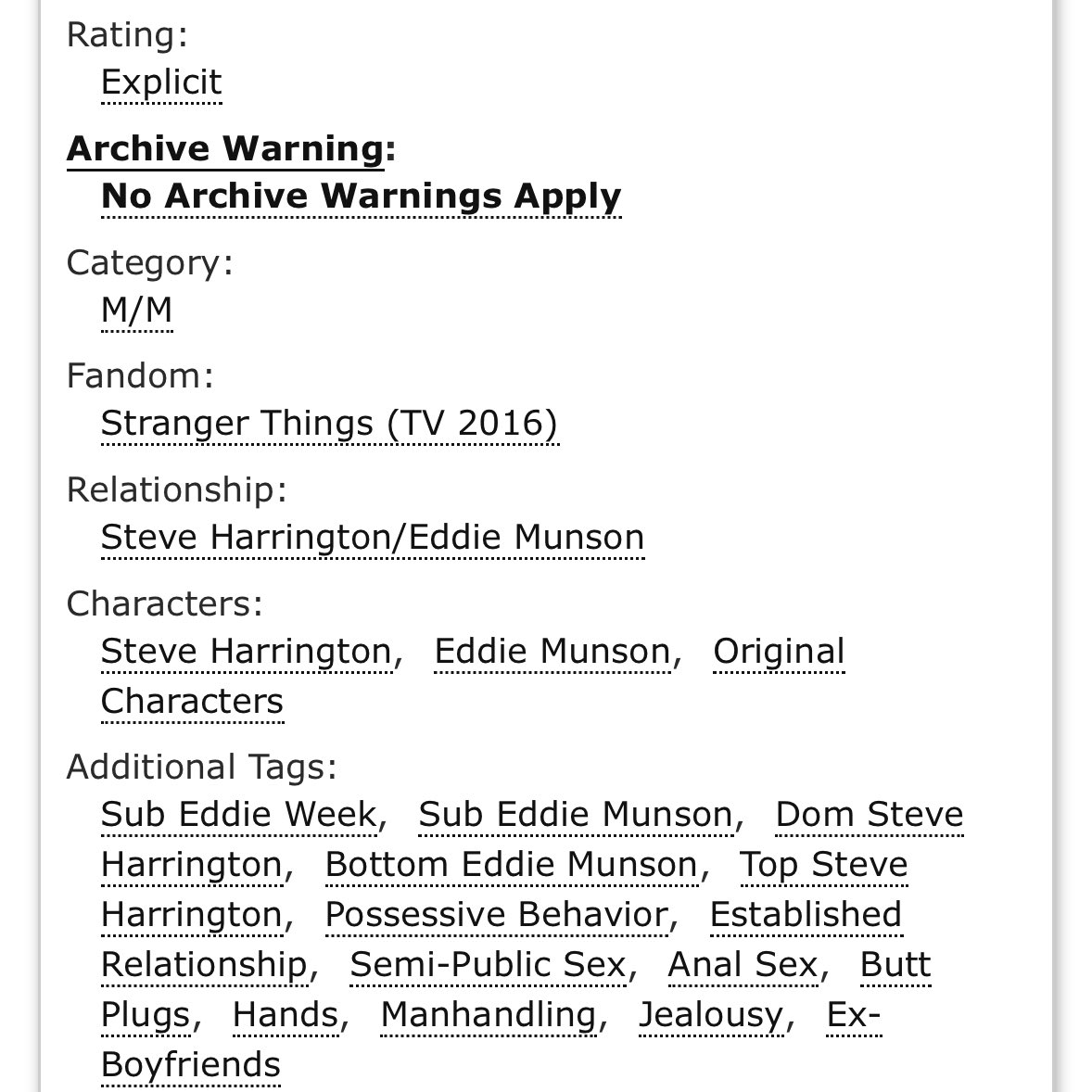 blackholemunson's tweet photo. Day 6 of @SubEddieWeek : Possessive! 

With some other good things thrown in there https://t.co/s8L9EKxic2