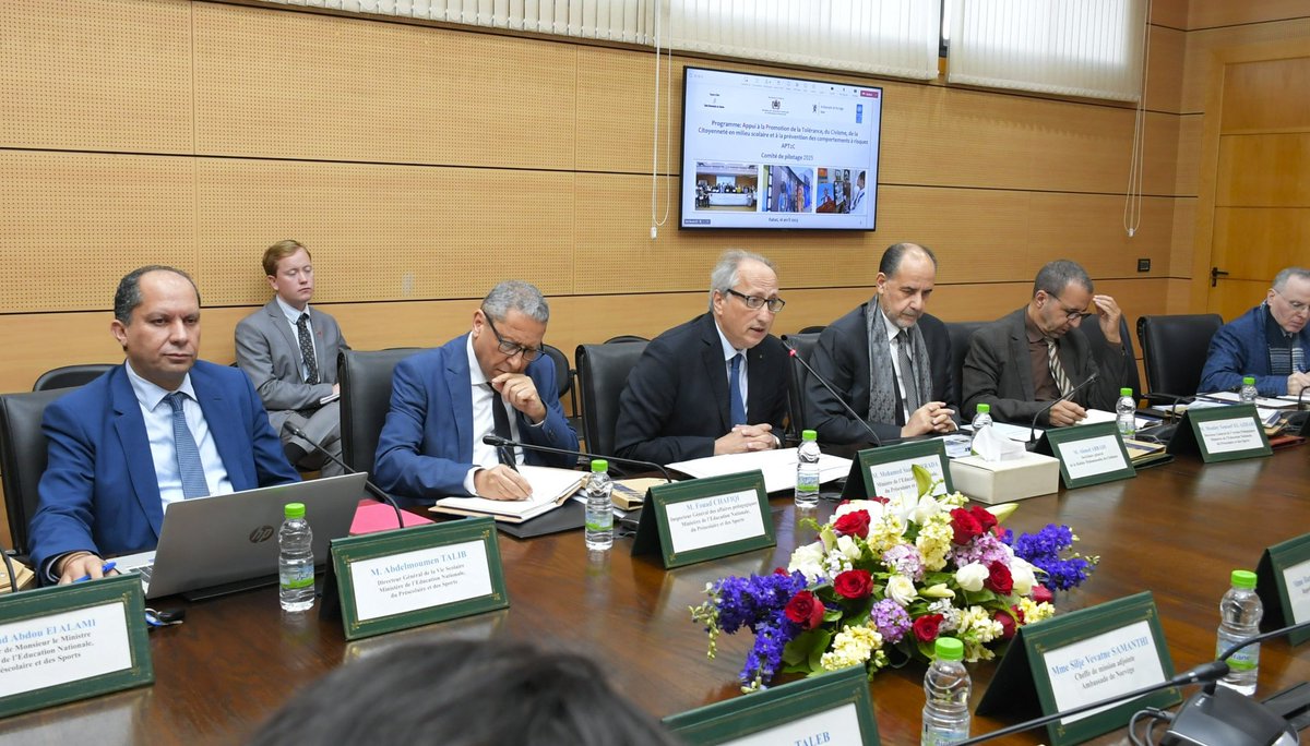 وزارة التربية الوطنية والتعليم الأولي والرياضة tweet media