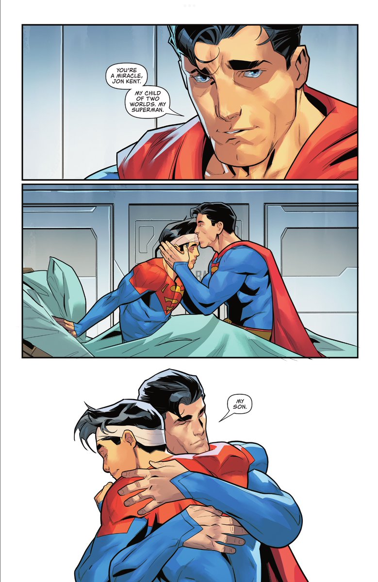 Baltimordor (he/him) (@filemyrph) on Twitter photo Superman being the best dad as his son comes out as bisexual. #SupermanDay
From Superman: Son of Kal-El #17 by <a href="/TomTaylorMade/">Tom Taylor</a> and <a href="/CianTormey/">Cian Tormey</a> Superman being the best dad as his son comes out as bisexual. #SupermanDay
From Superman: Son of Kal-El #17 by <a href="/TomTaylorMade/">Tom Taylor</a> and <a href="/CianTormey/">Cian Tormey</a>