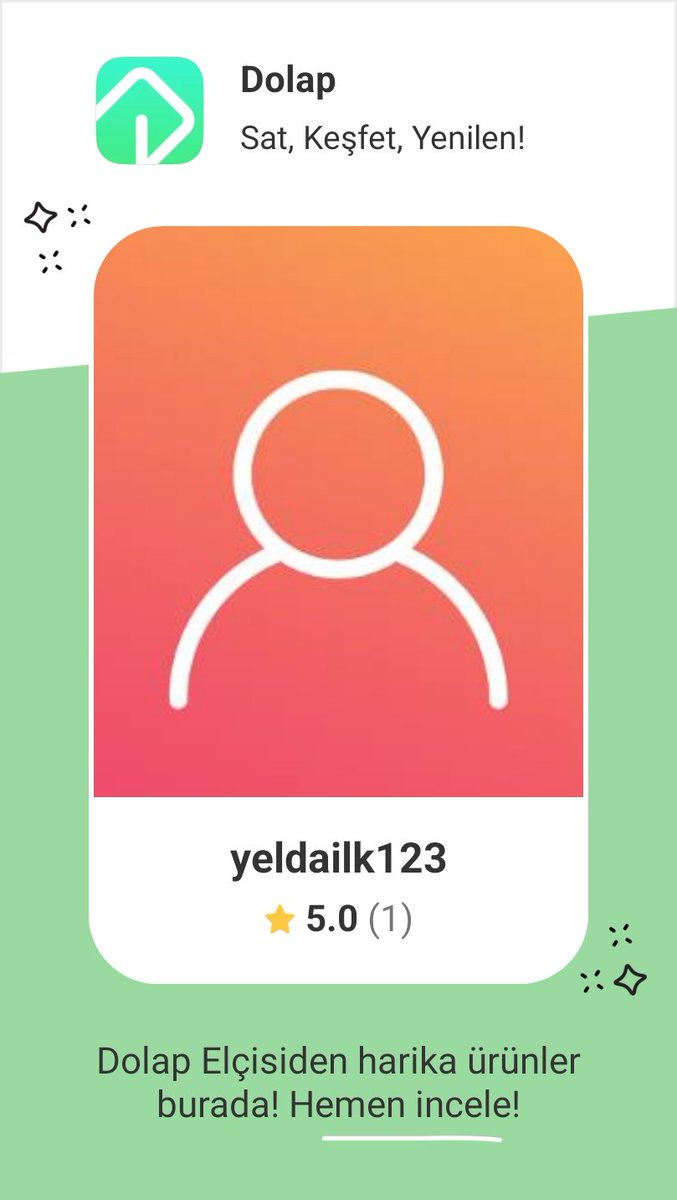 yeldailk123's tweet photo. Dolap'ı etiketlemeyi unutma! https://t.co/qhHswk0XX1