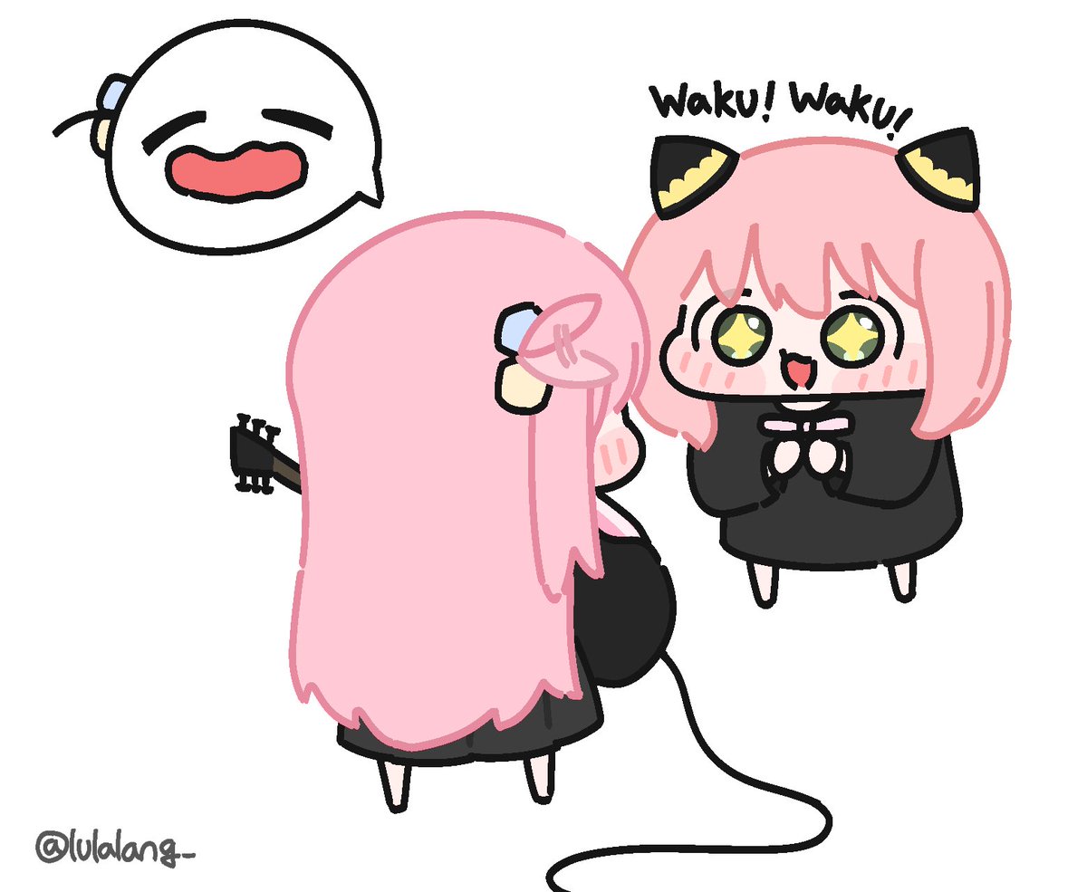 bocchi and anya!

#ぼっち・ざ・ろっく #bocchitherock #SPY_FAMILY