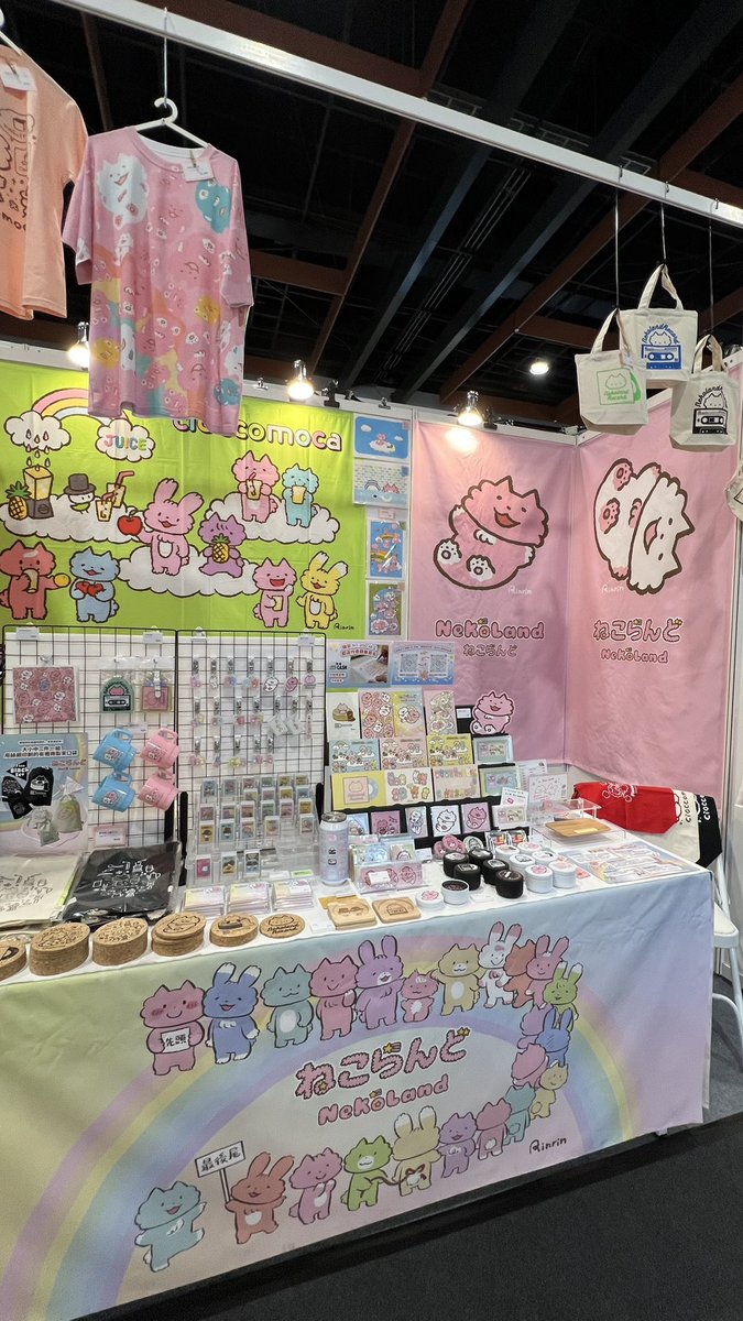 rinmoca's tweet photo. 🚩 2025 DG Taiwan
🏢 4月17日-20日 / 9:30-17:30｜台北世貿
🌸 『A0233』彩虹貓咪樂園・ねこらんど https://t.co/QHYwNSihX2