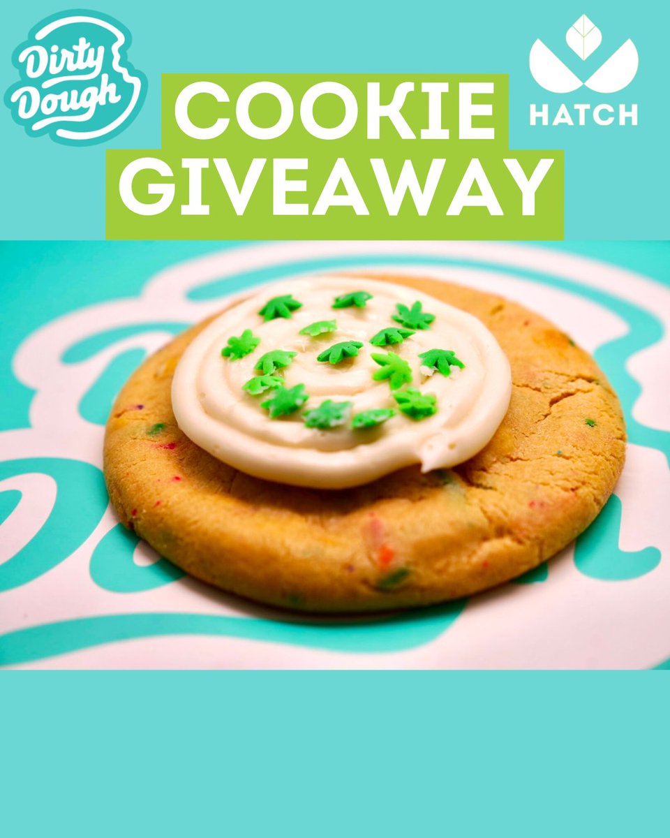 HatchDispensary's tweet photo. 😋 🍪 COOKIE ALERT! 🍪 😋

We’re treating our guests to something special this 4/20!😄 Cookies from @dirtydough! 🙌

🌿 The first 150 guests at Hatch Addison when doors open will get a cookie 🍪
🌿 The first 150 guests at Hatch Wheeling starting at 4:20pm will get a cookie 😋
#GoHatch #HatchVibes #DirtyDough #Cookies #Illinois #BuffaloGrove