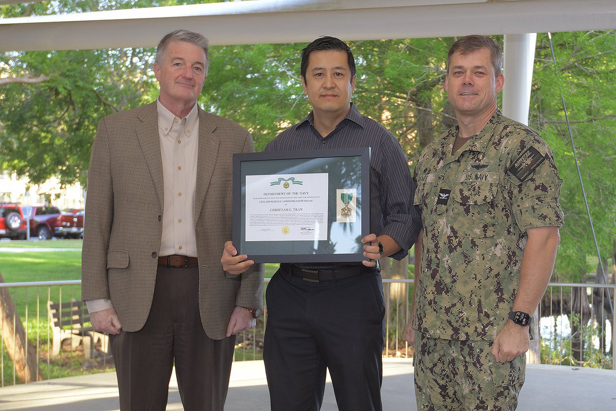 nawctsd's tweet image. Please join us in congratulating #NAWCTSD&apos;s most recent Civilian Service Commendation Medal (#CSCM) recipients Issa Malki, Christian Tran, Sesame Euell, and Jamaya Dunn! The CSCM is the fourth highest civilian award in the Navy. #CivilianService #Navy