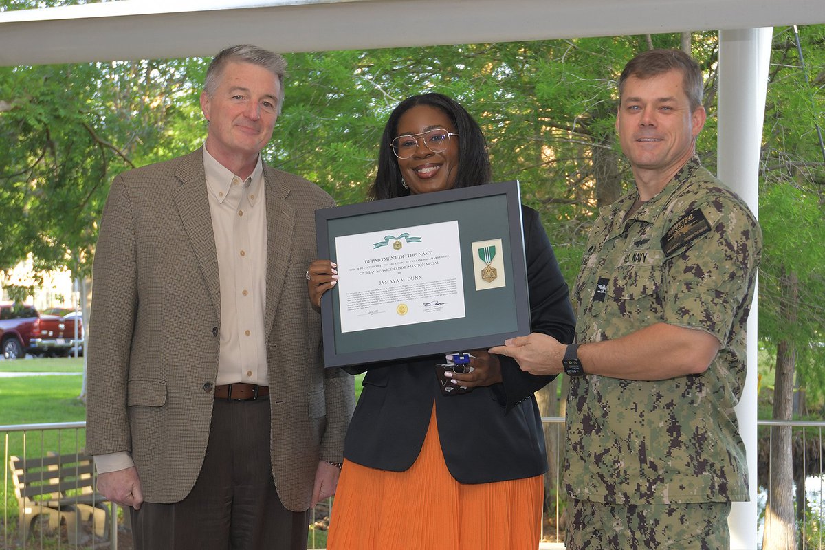 nawctsd's tweet image. Please join us in congratulating #NAWCTSD&apos;s most recent Civilian Service Commendation Medal (#CSCM) recipients Issa Malki, Christian Tran, Sesame Euell, and Jamaya Dunn! The CSCM is the fourth highest civilian award in the Navy. #CivilianService #Navy