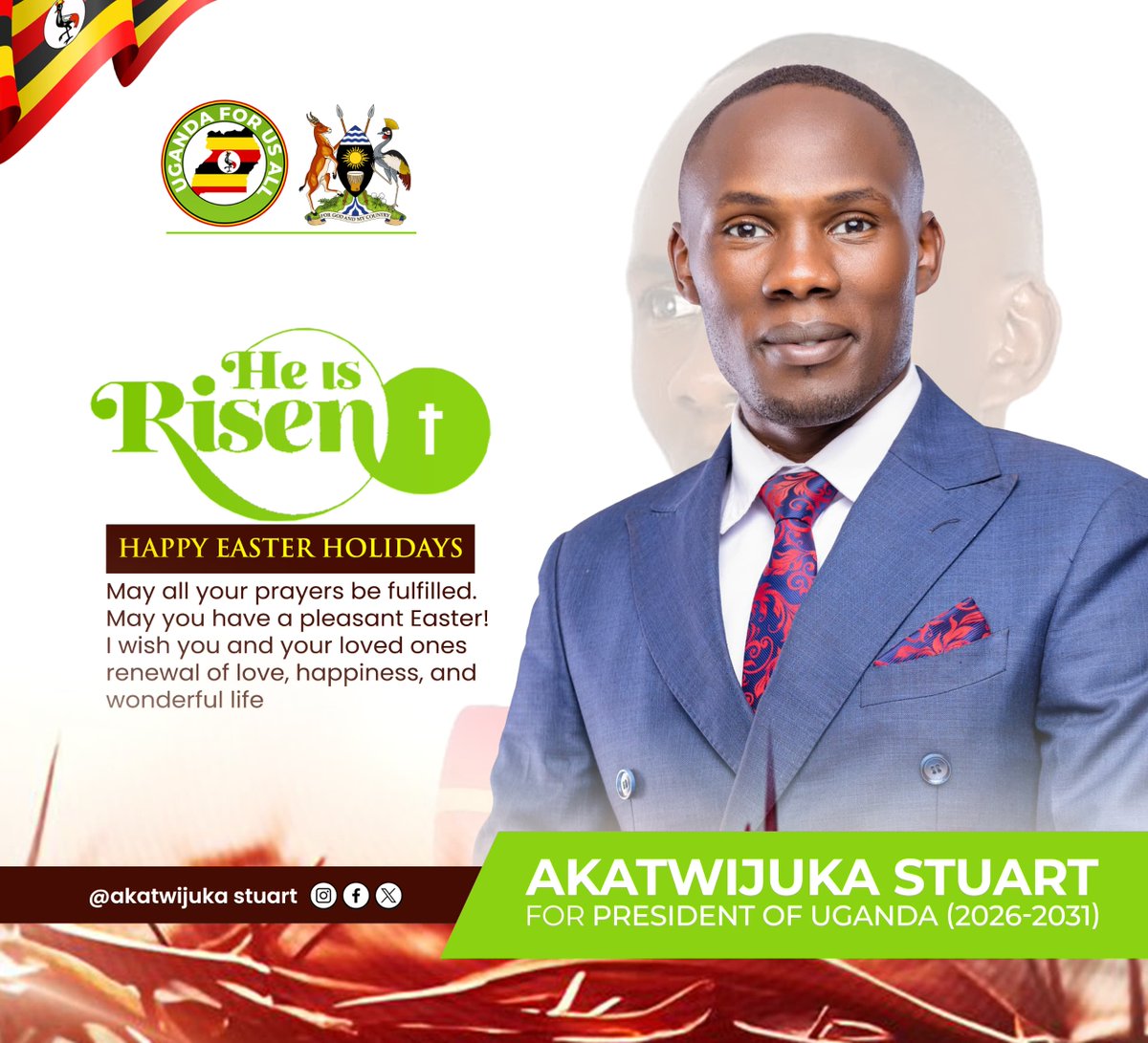 UGANDA FOR US ALL 
#AKATWIJUKA STUART