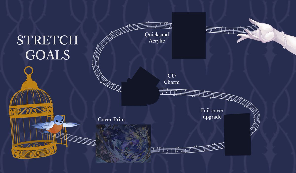 🕊️Kyrie Eleison🕊️
The charmony dove has escaped from its cage, help it reach safety in Robin’s hands!

Place your orders in our shop to unlock the stretch goals!
🛍️ sundayzine.bigcartel.com