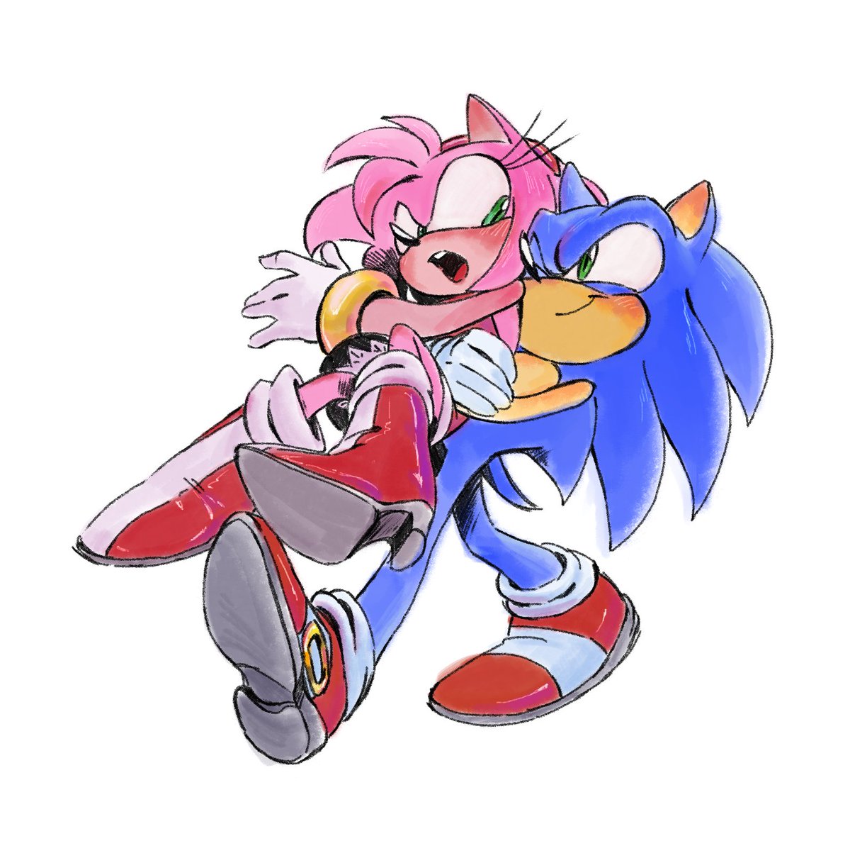 NiceTea_ok's tweet photo. My drawings aren't in Ticktock's recommendations, maybe someone here would like them?

#SonicTheHedgehog #amyrose #SonAmy https://t.co/cfq78dQbI7