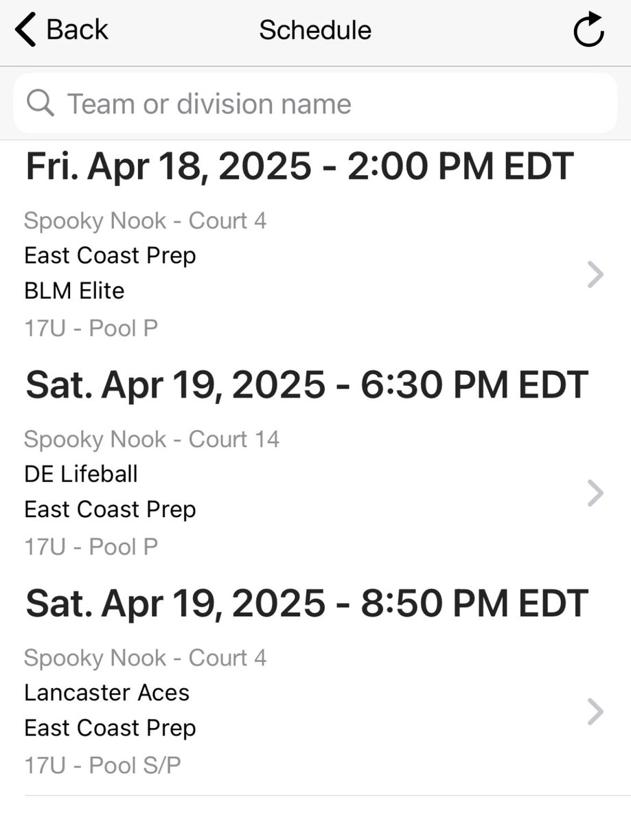 My Schedule for This Weekend!!