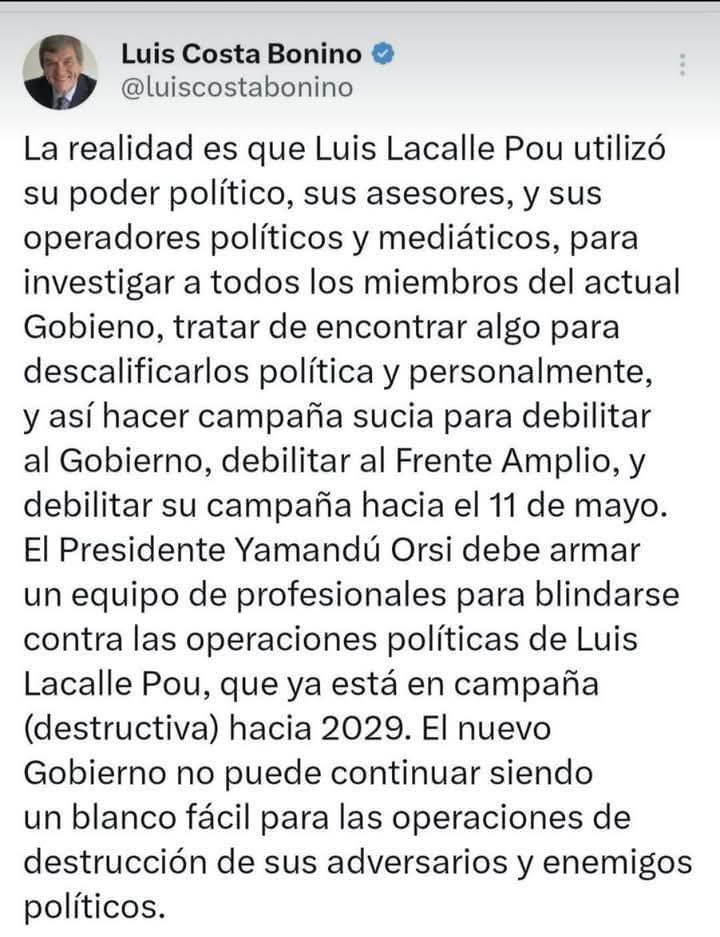CoallaGonzalo's tweet photo. Se llenó la boca de verdades https://t.co/RmU5MjE4VH