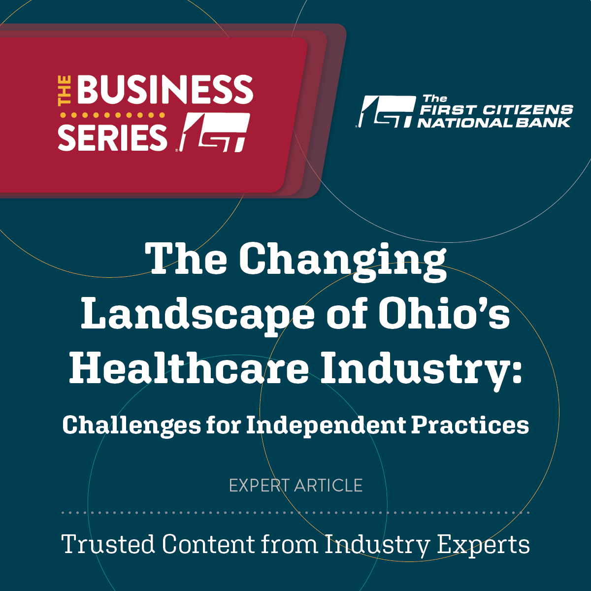 FCNB's tweet image. Ohio’s healthcare industry is undergoing significant changes.  We recognize the financial strain this places on independent practices &amp;amp; offer solutions to help them remain competitive. Read the full informational article on our website: firstcitizensnational.com/the-changing-l…
#Trusted