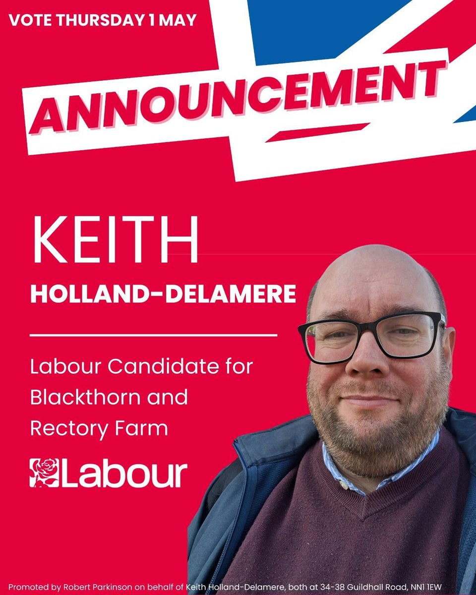 Meet our brilliant candidates standing for Blackthorn and Rectory Farm in this year's WNC elections!

Keith Holland-Delamere and Bisola Ogunro will make great additions to the council, standing up for local residents, and speaking up for better roads and services.

They are both