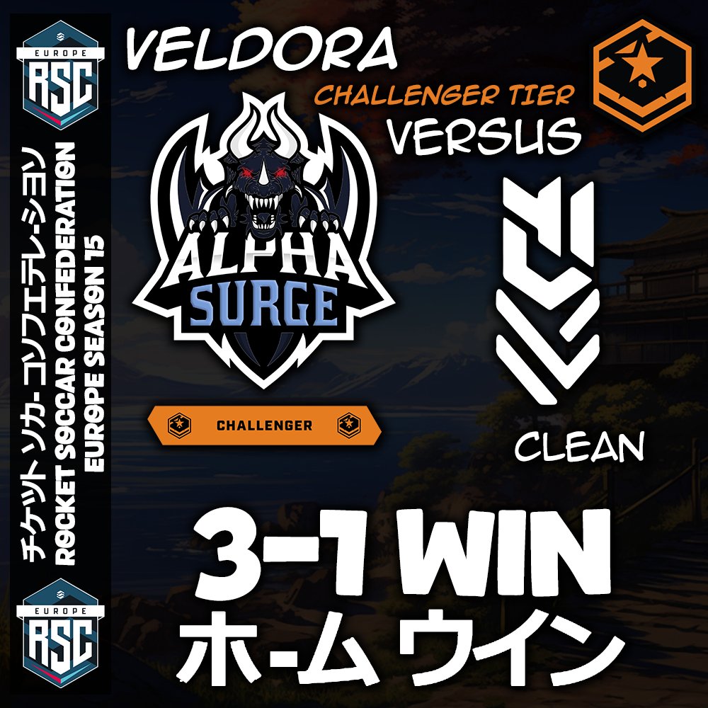 Our <a href="/RSC_EU/">RSC EU</a> Season 15 Week 8 League Play Result against <a href="/FlawlessRegion/">Team Flawless</a>: