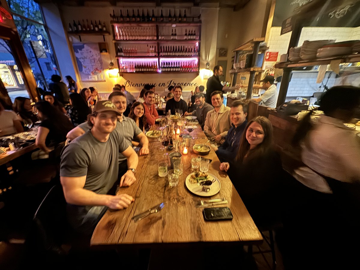 It takes a village. Great to get out of the office for a dinner with some of the Markacy team last night.

#NYC #Advertising