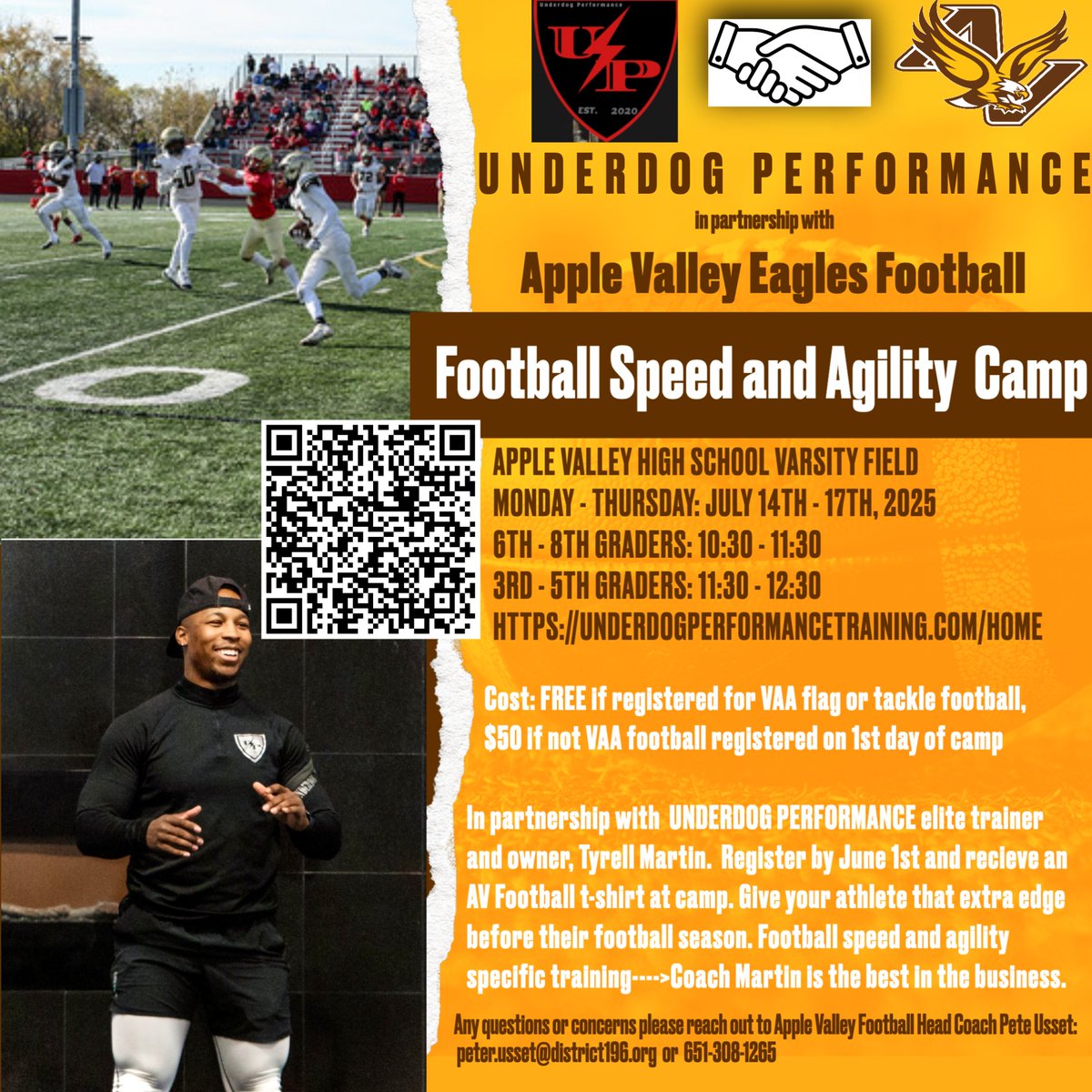 AV Football tweet media