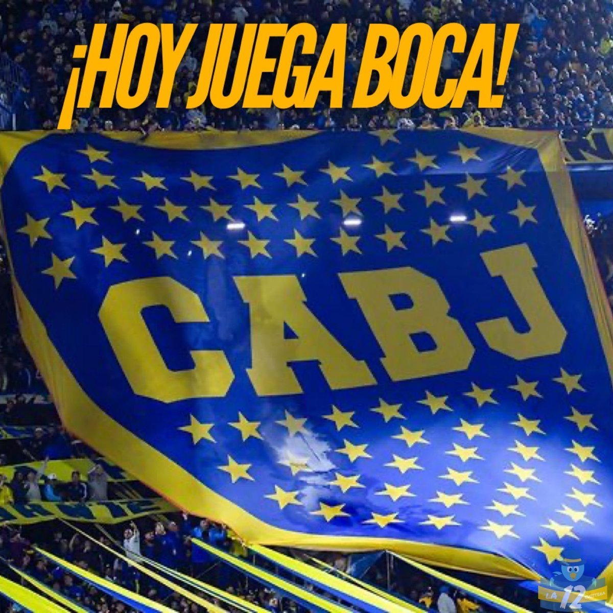 la12tuittera's tweet photo. 💙💛💙¡HOY JUEGA #BOCA! https://t.co/LdIuyTjEqL