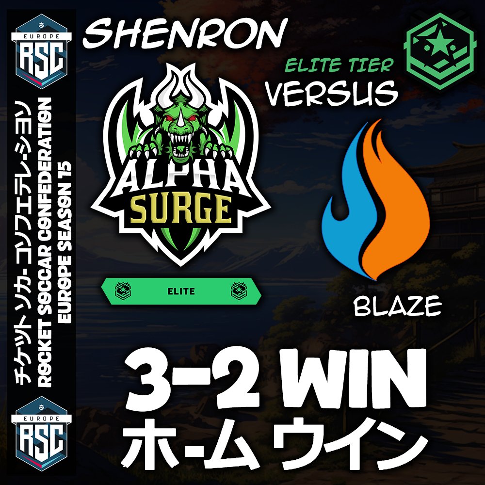 Our <a href="/RSC_EU/">RSC EU</a> Season 15 Week 8 League Play Result against <a href="/thebraveesports/">BRAVE Esports</a>: