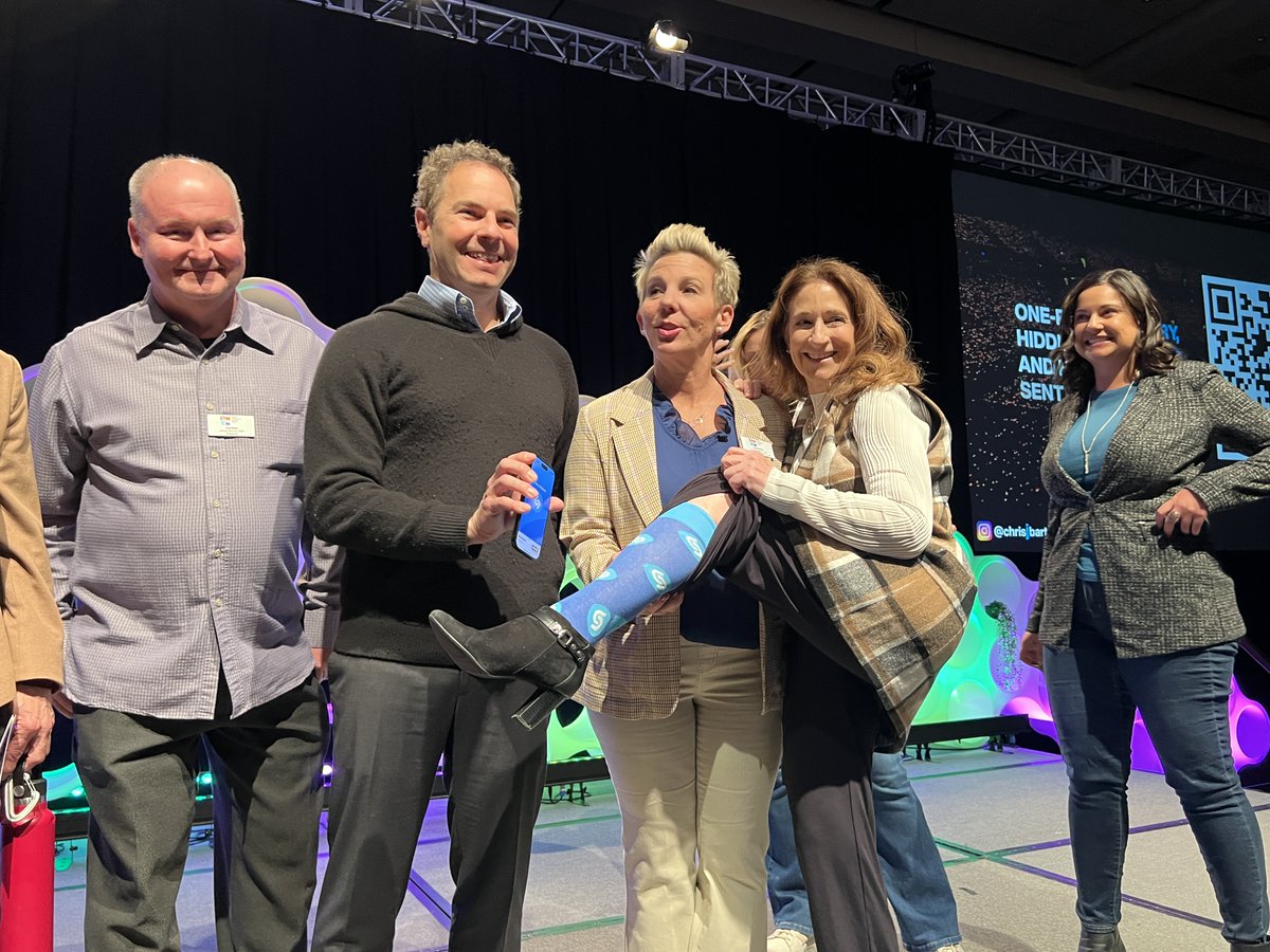 Energizing! Inspiring! Emotional! ⚡️

Chris Barton’s keynote was all that and more—proof that if you can 🚀 dream it, you can do it.
Fun fact: <a href="/Shazam/">Shazam</a> debuted eight years before iPhone apps were even a thing. 

Who else was moved by Chris's journey?

#PMImilehievents