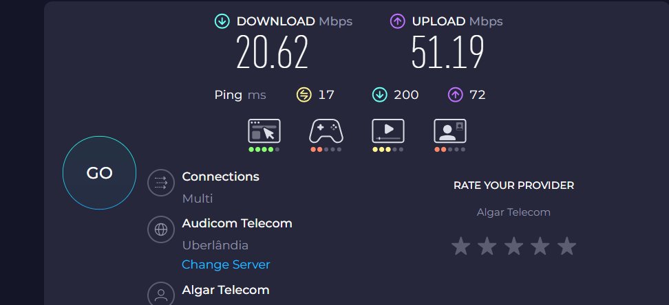 alinellivia's tweet photo. Cara essa @AlgarTelecom é uma vergonha, o plano é de 700 megas olha o que ela entrega https://t.co/vbTDdfQVjj