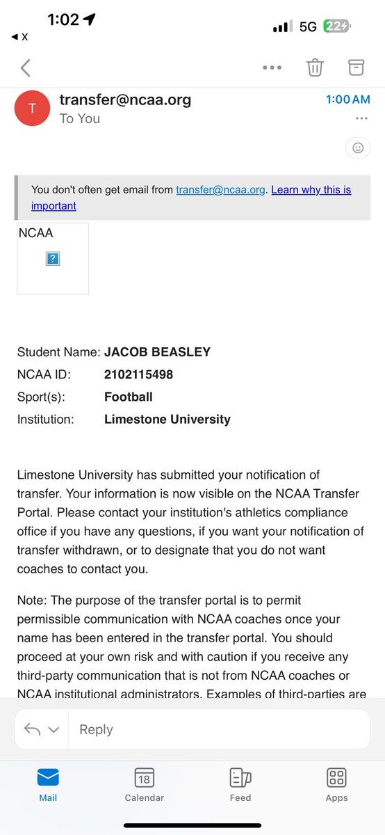 Officially in the portal