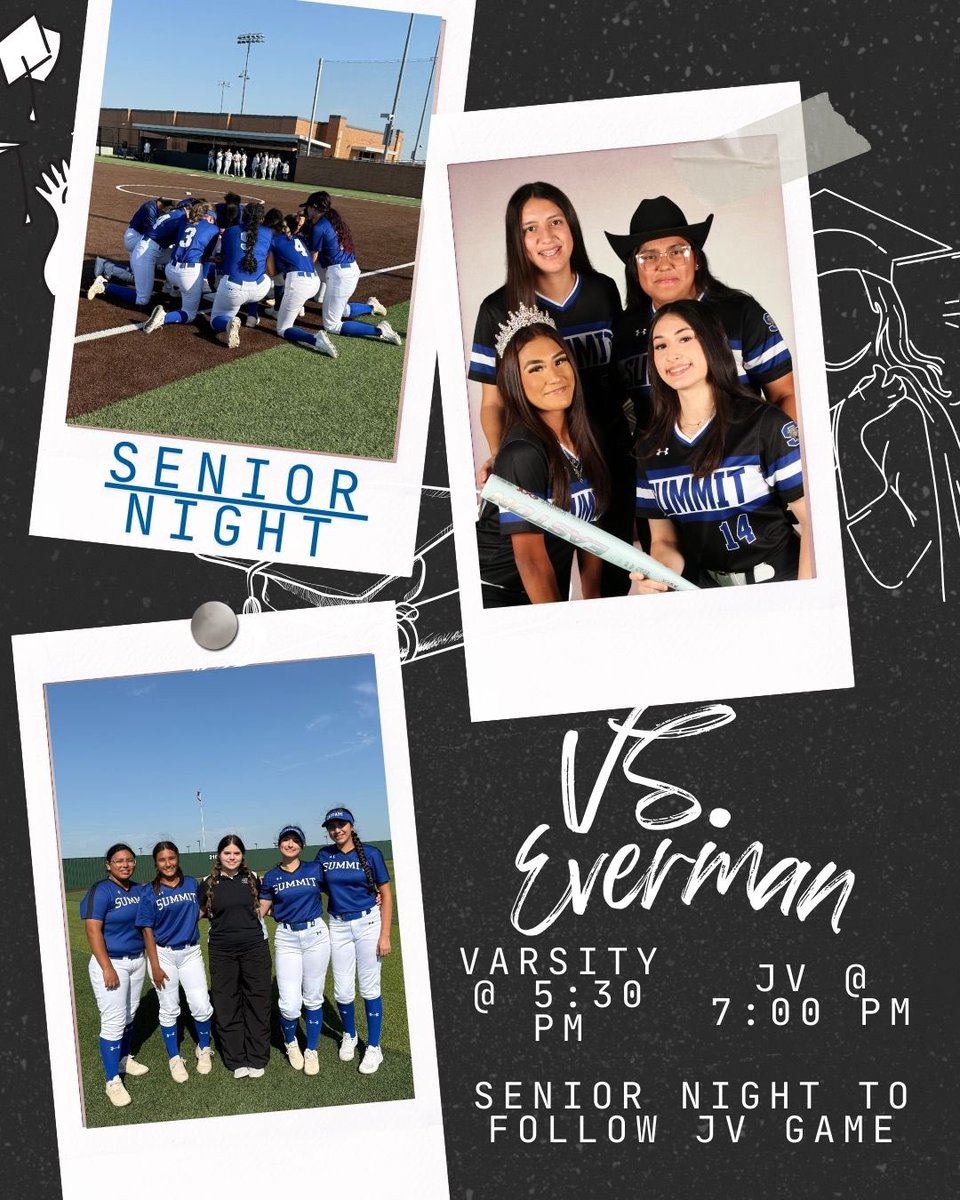 Come out and support your Lady Jags Vs. Everman! Not only is it Senior Night but it is also All In Night!! We are excited to see everyone tonight!! 🐆🥎💙