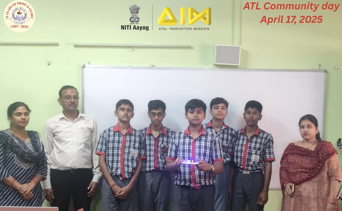 AtlGAILDAV's tweet photo. Exciting ATL Community Day at @GailDavps! Students from @DibiyapurKV explored 3D printing, Tinkercad, LED circuits, and Arduino. Hands-on learning &amp; innovation! 💡 #ATLCommunityDay #EqualOpportunityForAll @AIMtoInnovate @cbseindia29 https://t.co/VSeECTGNYF