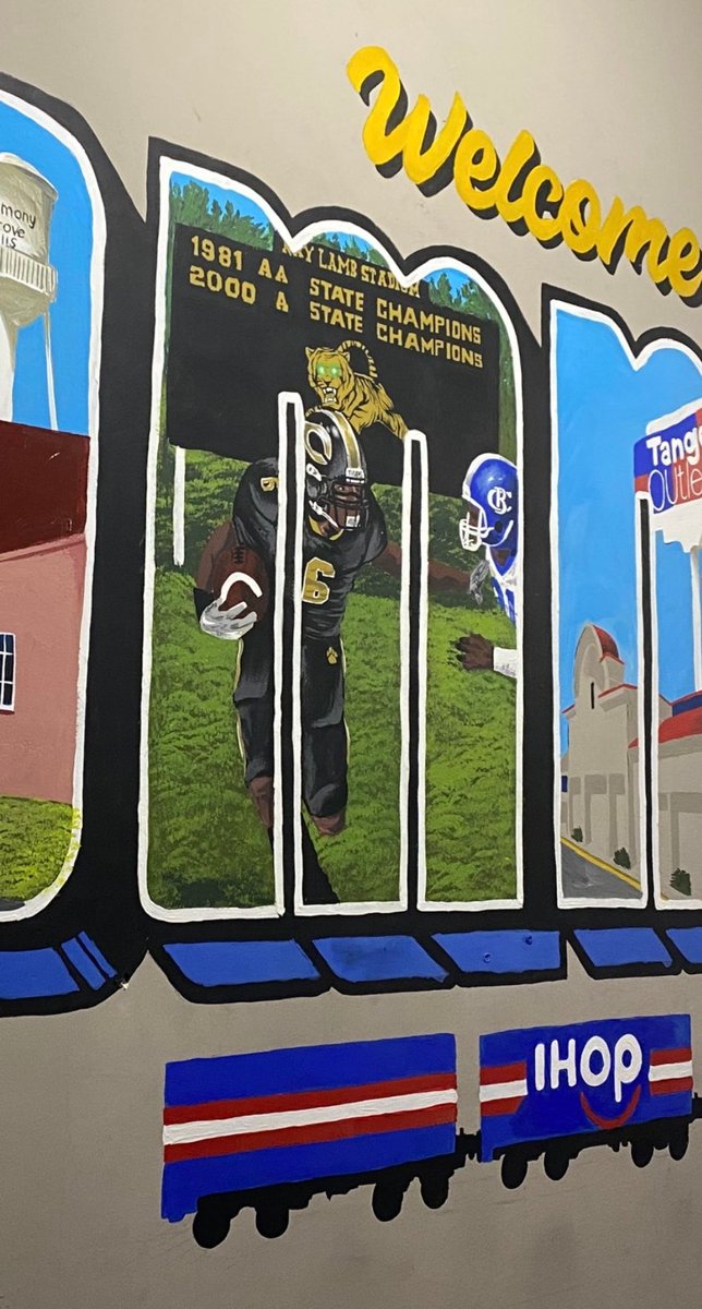 Coach Daniels (@coachdaniels06) on Twitter photo This is a remarkable tribute. Having Jaiden featured in a mural at a local restaurant is an excellent way to acknowledge his contribution to <a href="/CommerceFBGa/">The Official Commerce Tigers Football Page(GA)</a> over the last four years.
Love you <a href="/6Babygoat/">Jaiden Daniels</a> This is a remarkable tribute. Having Jaiden featured in a mural at a local restaurant is an excellent way to acknowledge his contribution to <a href="/CommerceFBGa/">The Official Commerce Tigers Football Page(GA)</a> over the last four years.
Love you <a href="/6Babygoat/">Jaiden Daniels</a>