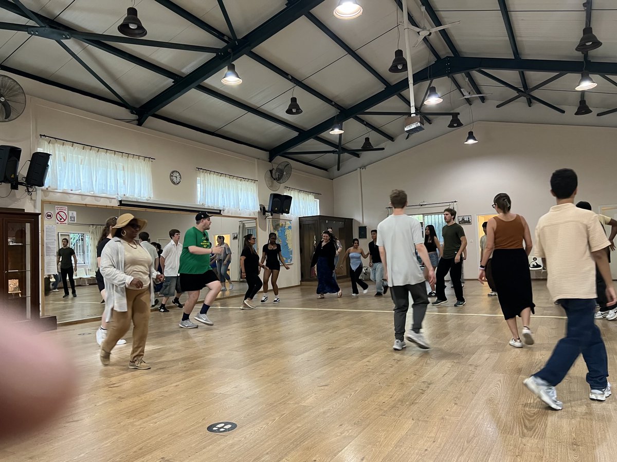 ScienceTech's tweet image. Take a look at the Science Skills Italy/Rome and Athens/Greece 2025 crew. We participated in Greek dancing for almost two hours.