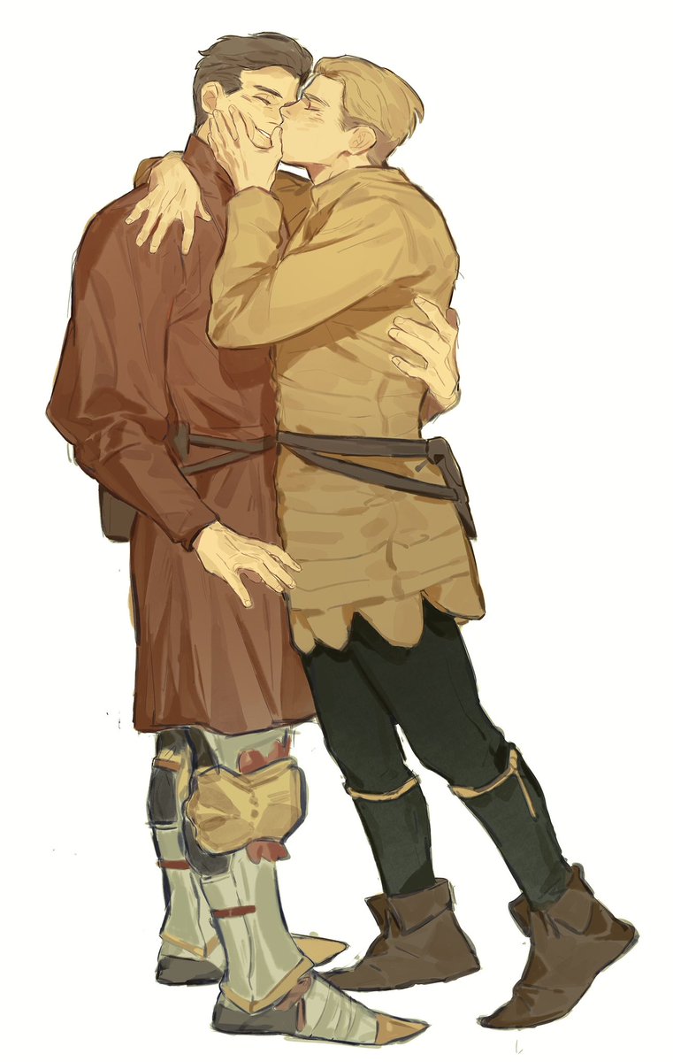 ElijahRkane9's tweet photo. 👨‍❤️‍💋‍👨my boys kissing 

#hansry #KCD2 https://t.co/JtW0QwbHf7